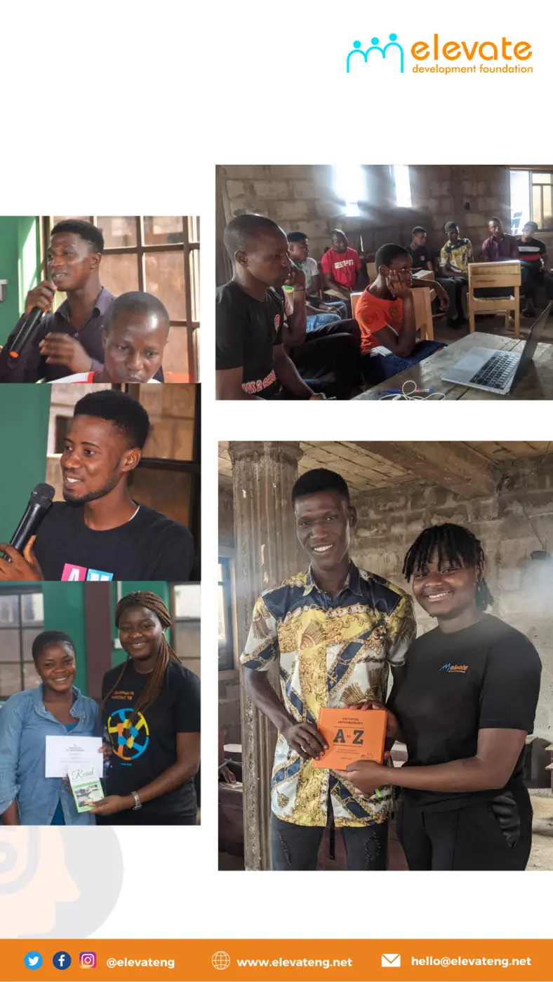 Collage from Elevate's early community programmes